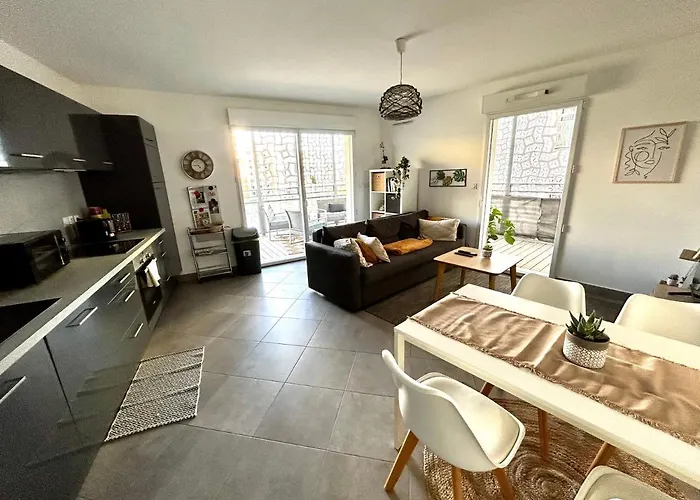 Appartement Cosy - Port Marianne - Garage Sous Sol
